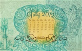 July 2012 Calendar wallpapers (2) #17