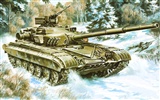 軍事坦克裝甲 高清繪畫壁紙 #1