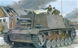 Tanques blindados militares, fondos de pantalla de pintura de alta definición #12