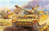 軍事坦克裝甲 高清繪畫壁紙 #13