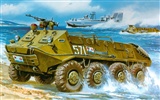 Tanques blindados militares, fondos de pantalla de pintura de alta definición #18