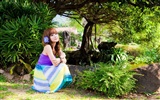 Tchaj-wan ovoce dívka krásné Tapety na plochu (11) #3
