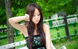 대만 과일 소녀 아름다운 월페이퍼 (11) #15