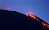 壮大な風景の壁紙の火山噴火 #3