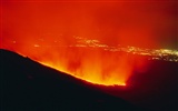 Vulkanausbruch von der herrlichen Landschaft Tapeten #4