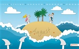 Août 2012 fonds d'écran calendrier (2) #8