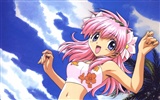 Krásné dívky anime HD Tapety na plochu (2) #2