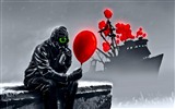 Romantically Apocalyptic creative painting wallpapers (1) #10