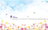 09 2012 Calendar fondo de pantalla (1) #6