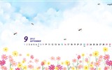 September 2012 Calendar wallpaper (1) #6