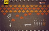 September 2012 Calendar wallpaper (1) #15