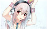 Супер Sonico HD Аниме обои #15