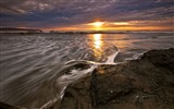 Windows 7 Wallpapers: Sunset Sunrise Beach #6