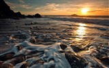 Windows 7 Wallpapers: Sunset Sunrise Beach #10