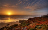 Windows 7 Wallpapers: Sunset Sunrise Beach #15