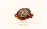 Octobre 2012 Calendar Wallpaper (1) #4