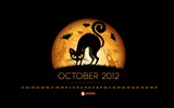 Octobre 2012 Calendar Wallpaper (2)