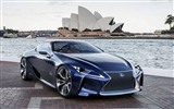 2012 Lexus LF-LC Concept Bleu fonds d'écran HD