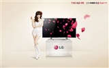 소녀 시대 ACE와 LG의 보증 광고의 HD 배경 화면 #15