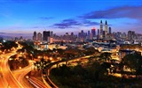 Windows 8 official panoramic wallpaper, cityscapes, Bridge, Horizon #11