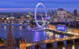 Windows 8 official panoramic wallpaper, cityscapes, Bridge, Horizon #12