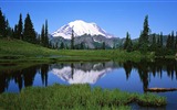 Windows 8 official panoramic wallpaper, waves, forests, majestic mountains #18