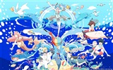 Hatsune 미쿠 시리즈 벽지 (5) #5