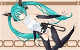 Hatsune Miku серии обои (5) #7