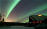 Naturwunder der Northern Lights HD Wallpaper (1) #6