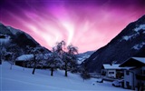 Natural wonders of the Northern Lights HD Wallpaper (2)