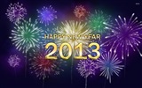 2013 New Year theme creative wallpaper(1) #11