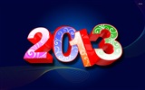 2013 New Year theme creative wallpaper(1) #12