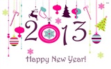 2013 New Year theme creative wallpaper(1) #14