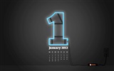 2013년 1월 캘린더 벽지 (1) #12