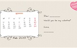 February 2013 Calendar wallpaper (1) #12