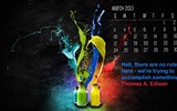 March 2013 calendar wallpaper (1) #8