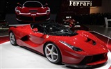 2013 Ferrari LaFerrari красного суперкара HD обои #2