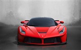 2013 페라리 LaFerrari 붉은 supercar HD 배경 화면 #3