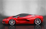 2013 Ferrari LaFerrari красного суперкара HD обои #4