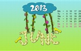 June 2013 calendar wallpaper (1) #10