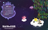 July 2013 calendar wallpaper (1) #3