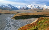 Denali National Park Landschaft HD Wallpaper #20