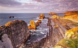 Blue sea coast landscape HD wallpapers #2