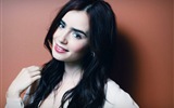 Lily Collins 莉莉·柯林斯 美女壁紙 #6