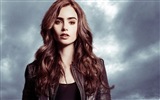 Lily Collins schöne Hintergrundbilder #18