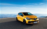 2013 Renault Clio RS 200 barva žlutá vůz HD Tapety na plochu