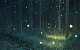 Firefly Summer beautiful anime wallpaper #10