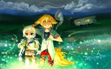 Glühwürmchen Sommer schöne anime wallpaper #15