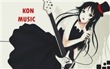Hudební kytara Anime girl HD tapety na plochu #2