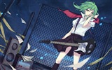 Гитарную музыку аниме девушки HD обои #16